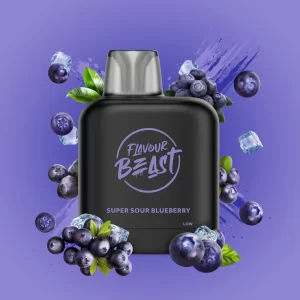 Level X Flavour Beast Pod - Super Sour Blueberry Iced