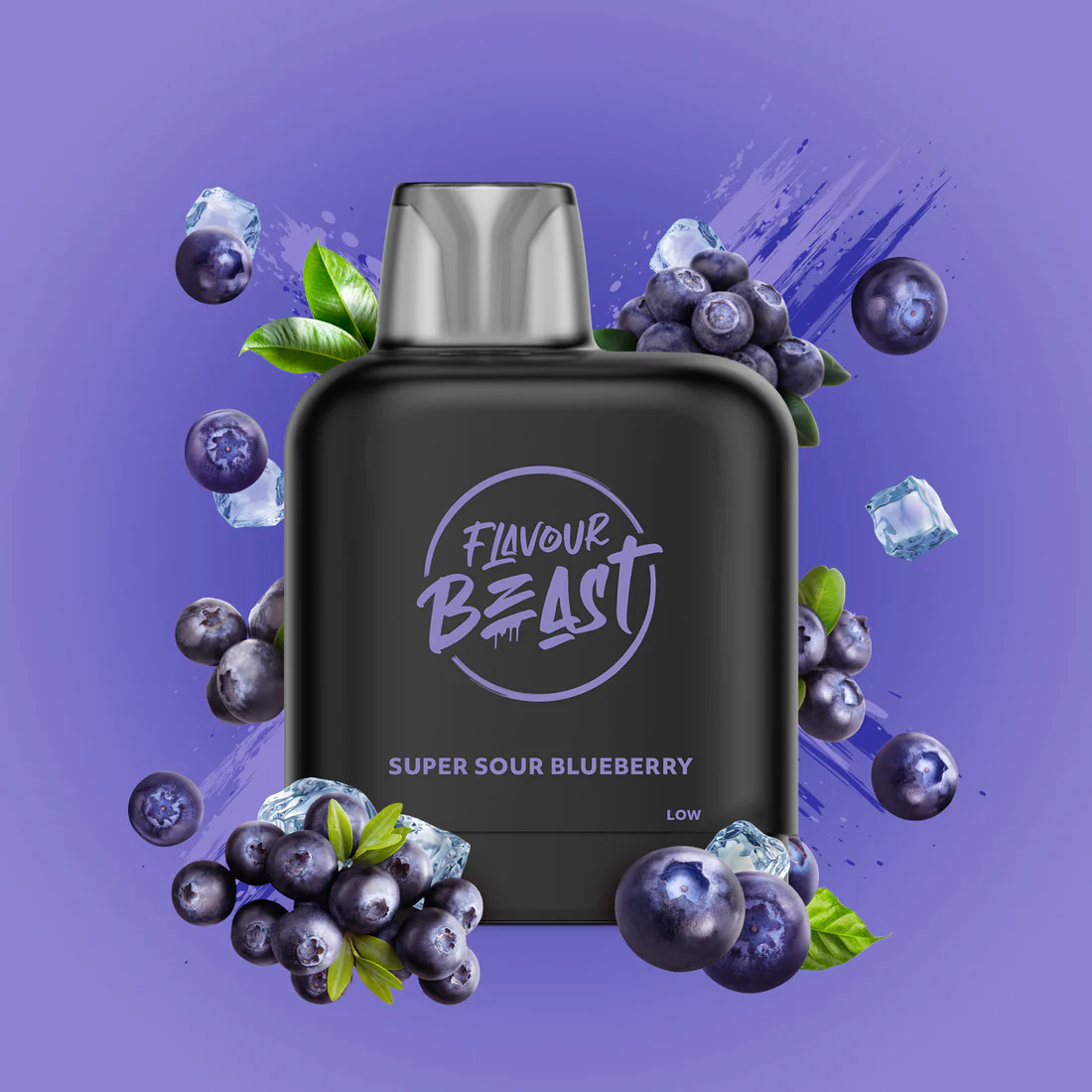 Level X Flavour Beast Pod - Super Sour Blueberry Iced
