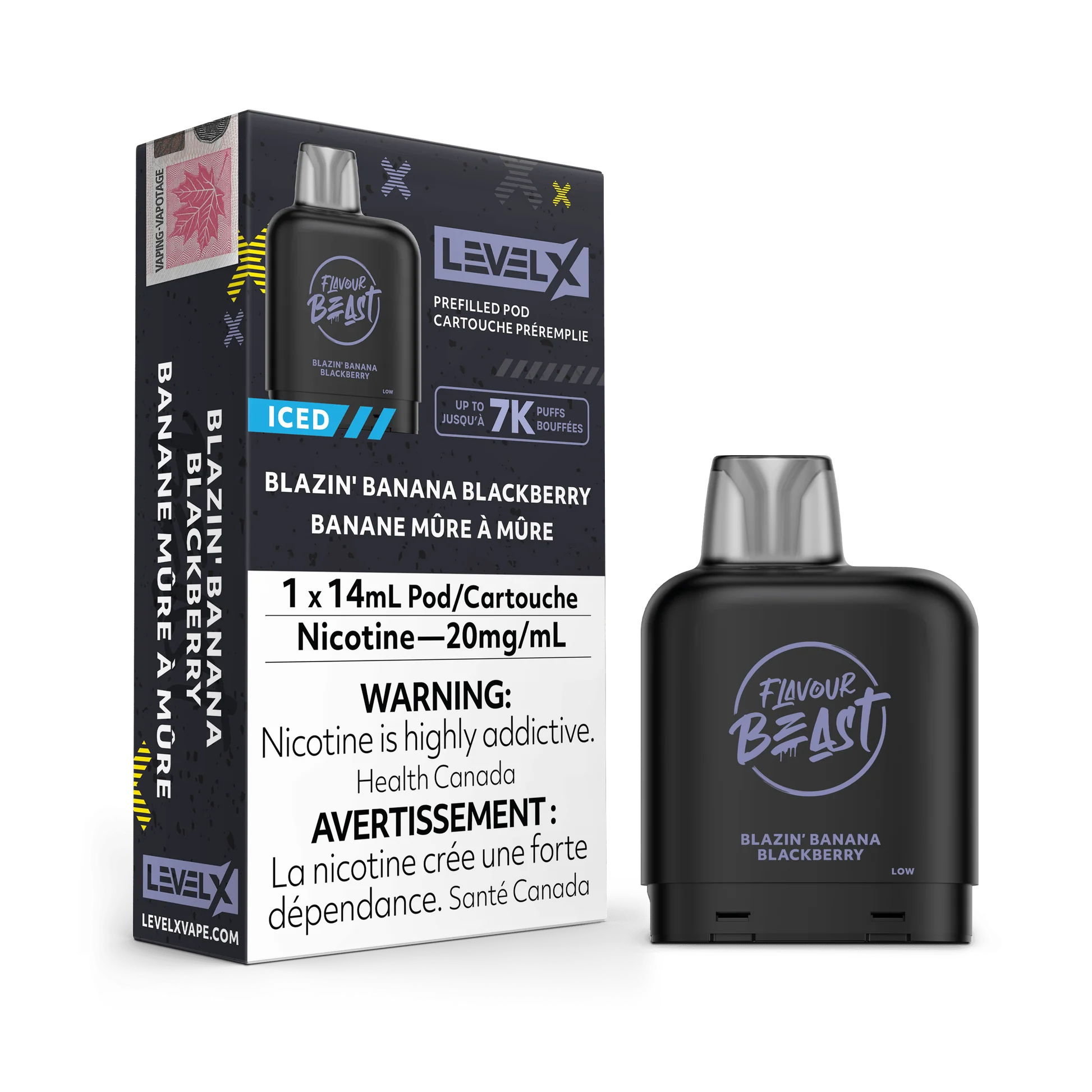 Level X Pod - Flavour Beast: Boss Blueberry (14mL)