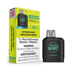 Level X Pod - Flavour Beast: Extreme Mint Iced (14mL)