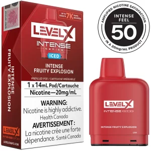 Level X Pod - Intense Series: Intense Fruity Explosion Iced (14mL)