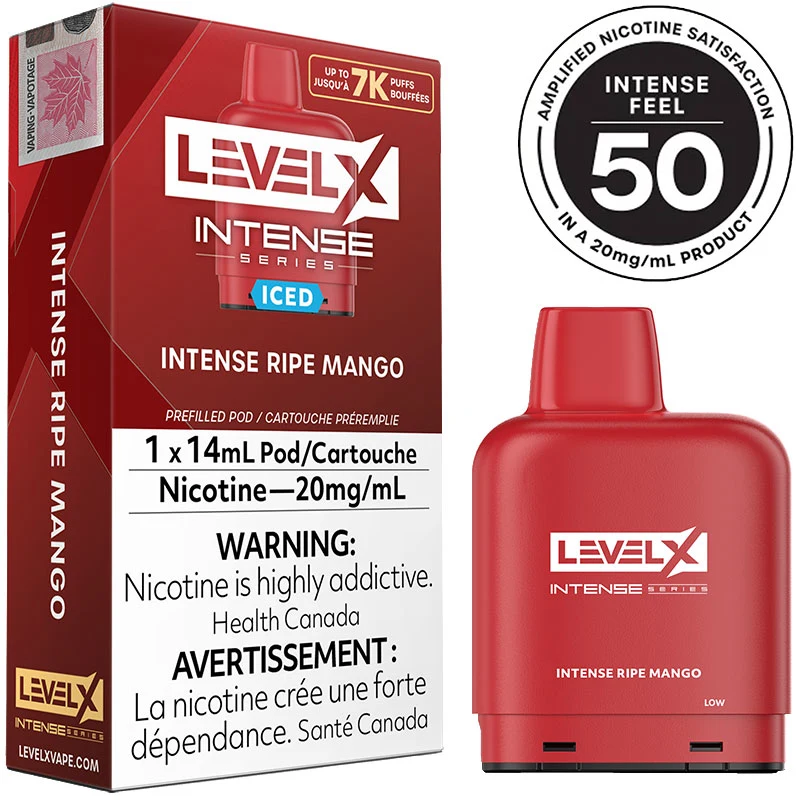 Level X Pod - Intense Series: Intense Ripe Mango Iced (14mL)