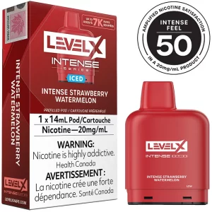 Level X Pod - Intense Series: Intense Strawberry Watermelon Iced (14mL)