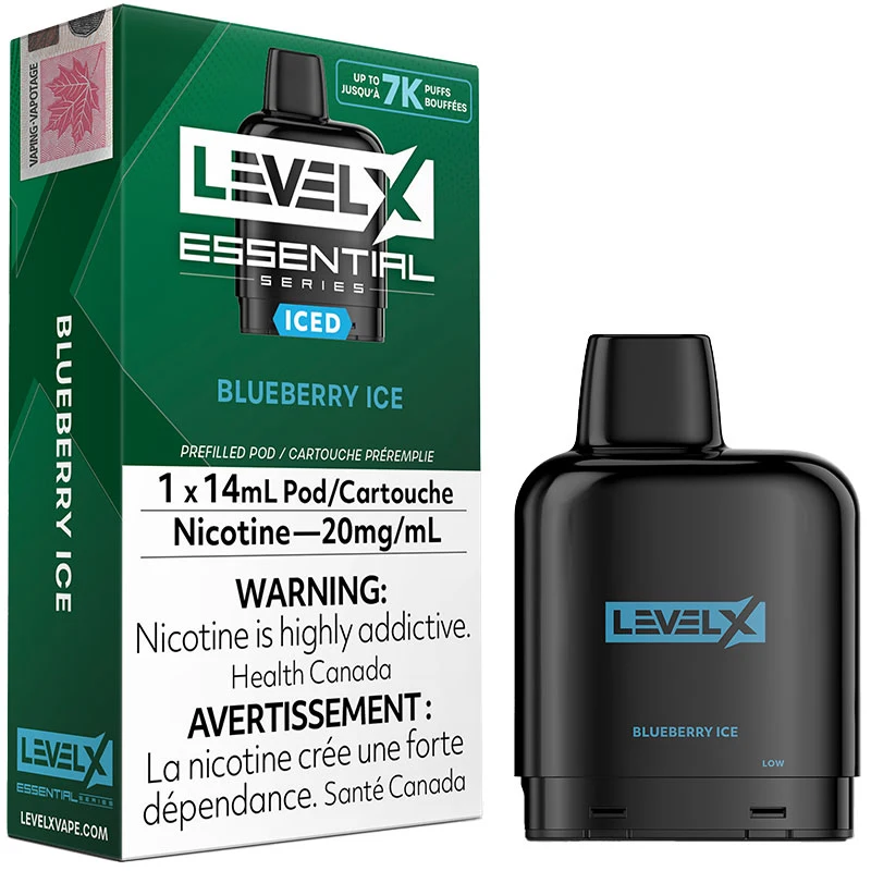 Level X Pod - Essential Series: Blueberry Ice (14mL)