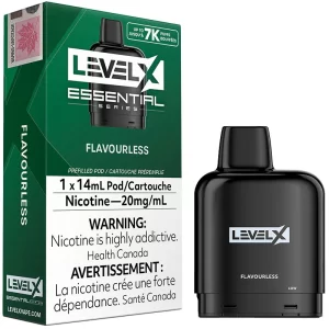 Level X Pod - Essential Series: Flavourless (14mL)