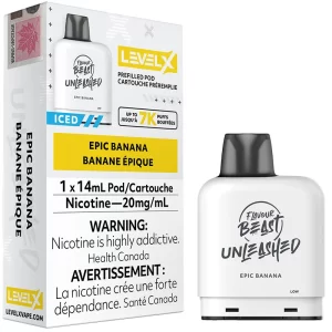Level X Pod - Flavour Beast Unleashed: Epic Banana (14mL)